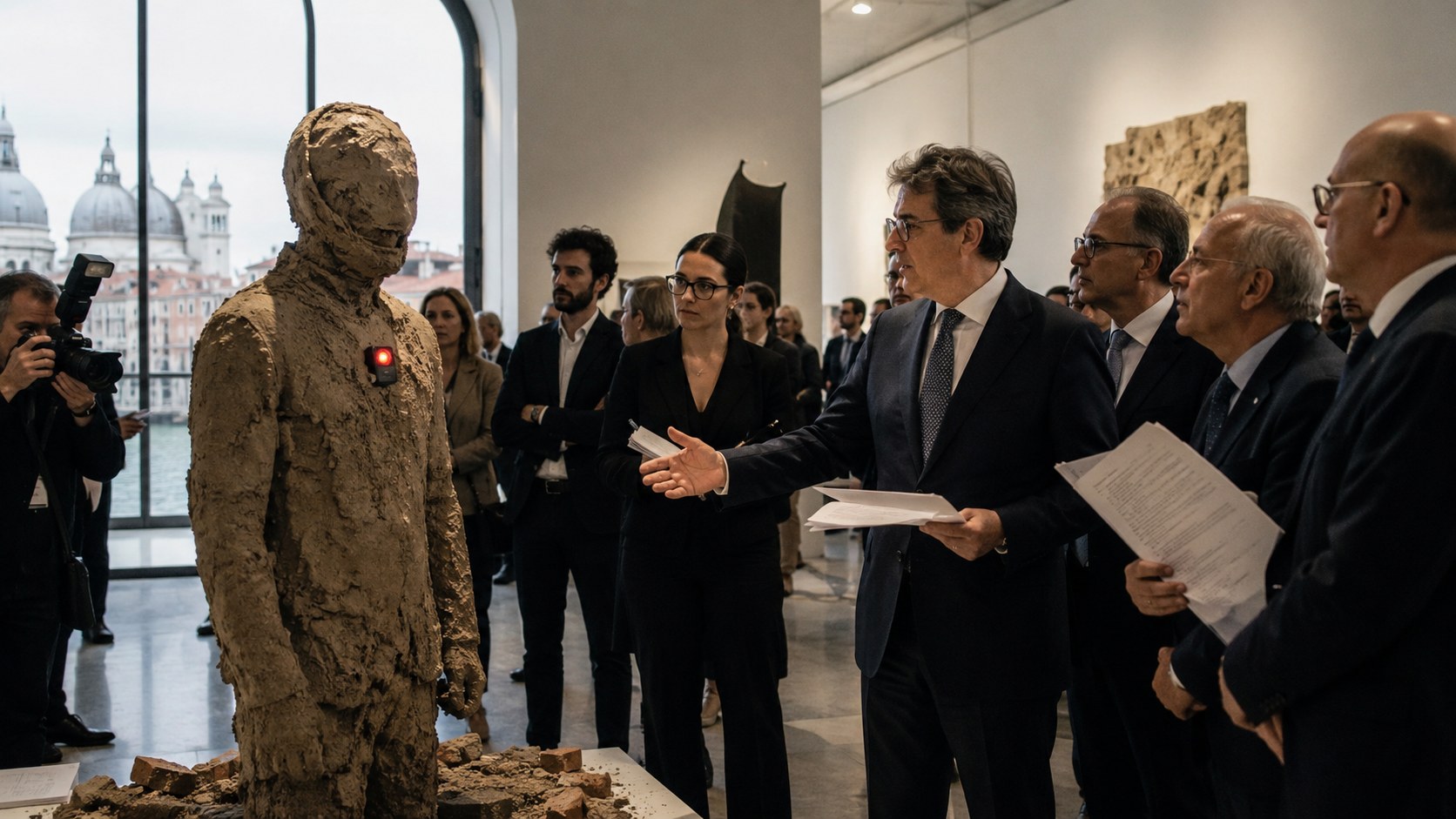 Biennale, arriva il badge "opera autonoma": suona ogni volta che qualcuno prova a spiegarla a nome del governo